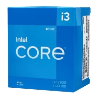 Intel/英特尔 12代酷睿i3-12100F盒装CPU 台式机电脑处理器