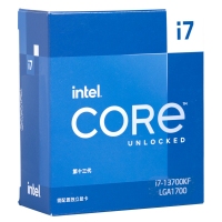 intel/英特尔13代酷睿i7-13700KF盒装处理器 16核心24线程电脑CPU