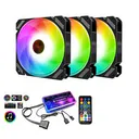 coolmoon(酷月)RGB 3个静月RGB风扇+音乐控制器