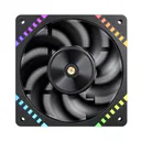 乔思伯HF2-120BR 黑色反叶 图片 2