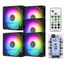 raicold（锐冷）ARGB 黑色ARGB温控版 5只+集线器