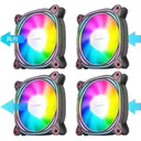 鬼咖Z12 ARGB 黑色反叶-ARGB神光同步/温控【4个】