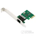 DIEWU PCI-E千兆网卡 Rtl8111E 有线台式机家用1000M网卡 绿色