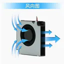 pindai（品代）PD5010B24HG 24V 4500转【2线】双滚珠 图片 3