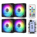 raicold（锐冷）ARGB 黑色ARGB温控版 4只+集线器