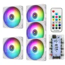 raicold（锐冷）ARGB 白色ARGB温控版 5只+集线器