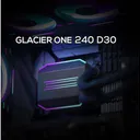 yuesuprim（粤跃顺）GLACIER ONE 240 D30 GLACIER ONE 240水冷 D30风扇黑色
