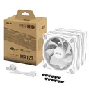华硕灵光 MR120 ARGB 反叶三联包/白色 图片 3