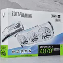 索泰GeForce RTX 4070Ti SUPER TRINITY OC 月白