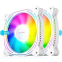 鬼咖Z12 ARGB 白色反叶-ARGB神光同步/温控【2个】