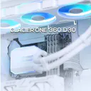 yuesuprim（粤跃顺）GLACIER ONE 360 D30 冰灵ONE D30积木风扇360水冷 白色