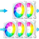 鬼咖Z12 ARGB 白色正叶-ARGB神光同步/温控【5个】