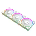 华硕灵光 MR120 ARGB 反叶三联包/白色