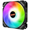 coolmoon(酷月)RGB 6个静月RGB风扇+音乐控制器