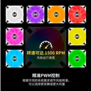 USCorsair(美商海盗船)QL QL120 RGB 套包白色